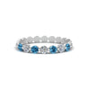 Load image into Gallery viewer, common-prong-round-7-diamond-band-with-blue-topaz-in-white-gold-FD9450BGICBLTO-NL-WG.jpg