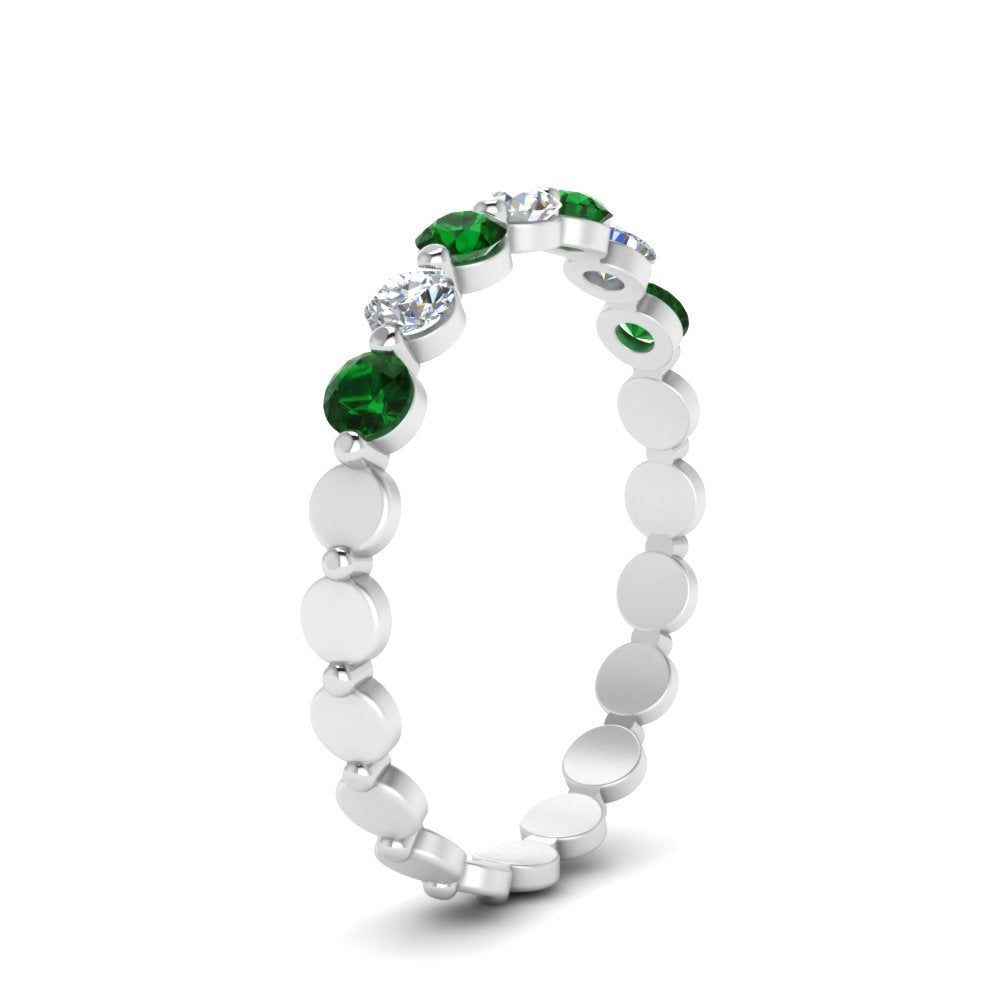 common-prong-round-7-diamond-band-with-emerald-in-white-gold-FD9450BGEMGR-NL-WG.jpg