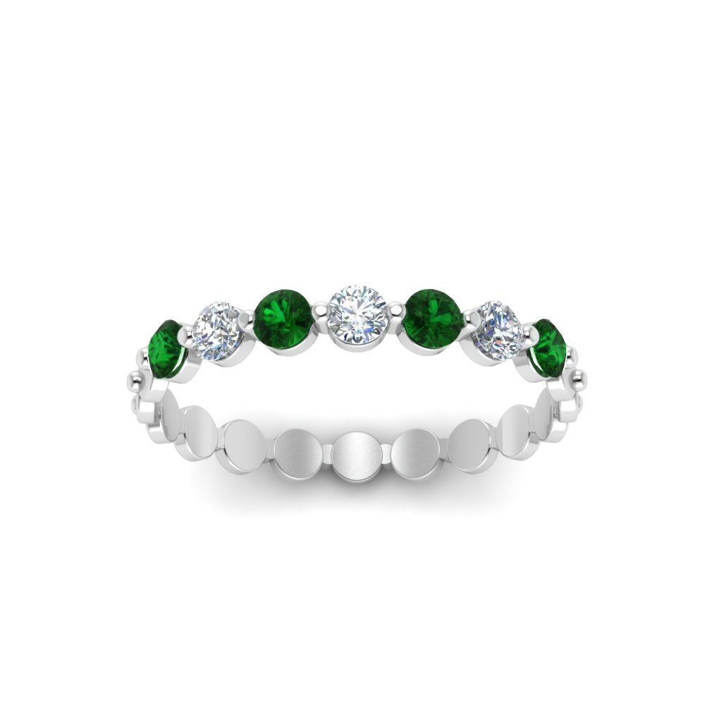 common-prong-round-7-diamond-band-with-emerald-in-white-gold-FD9450BGEMGR-NL-WG.jpg