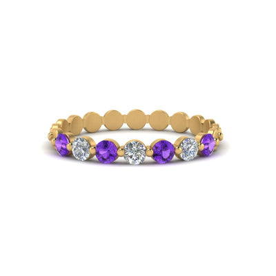 Common Prong Round Stack Band