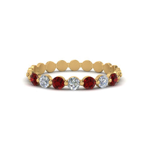 Common Prong Round Stack Band