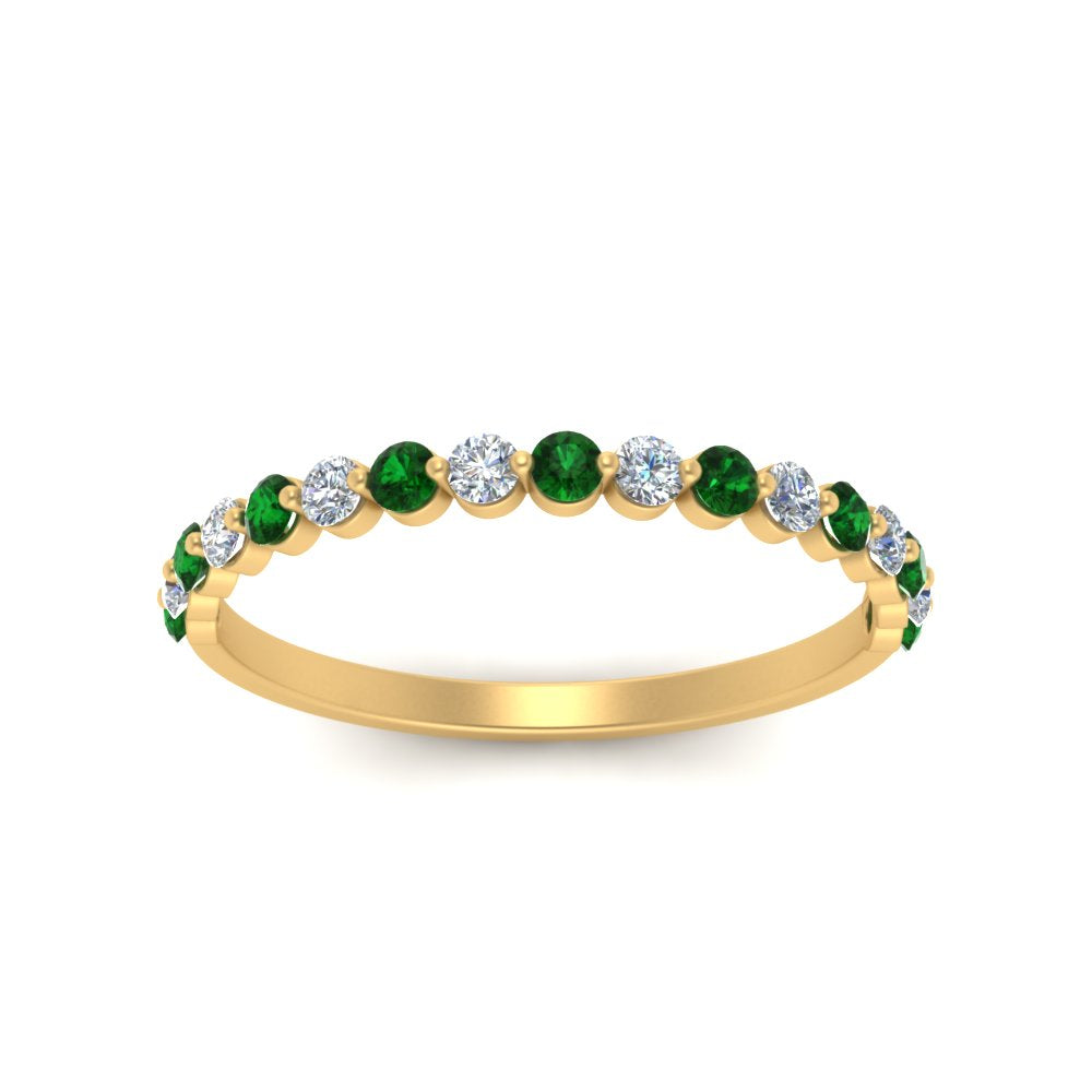 common-prong-thin-round-diamond-wedding-band-with-emerald-in-FDENS3023BGEMGR-NL-YG