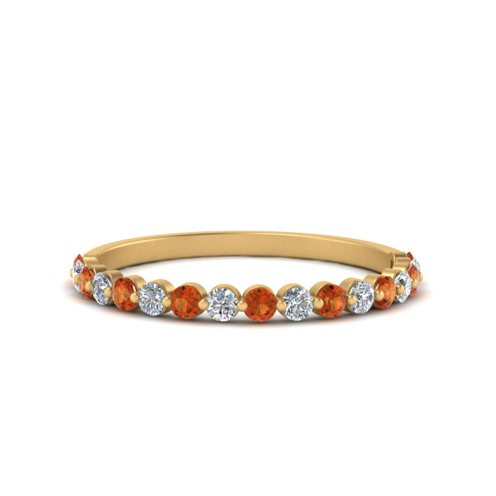 common-prong-thin-round-diamond-wedding-band-with-orange-sapphire-in-FDENS3023BGSAOR-NL-YG