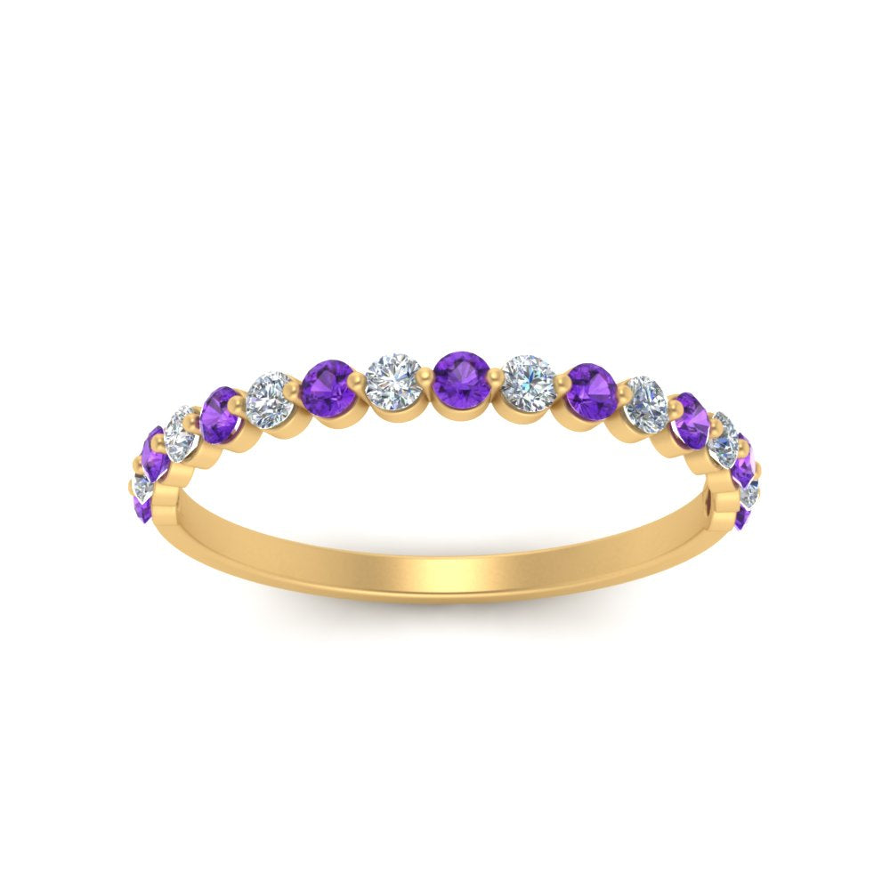 common-prong-thin-round-diamond-wedding-band-with-purple-topaz-in-FDENS3023BGVITO-NL-YG