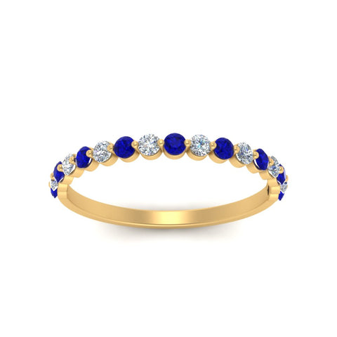 common-prong-thin-round-diamond-wedding-band-with-sapphire-in-FDENS3023BGSABL-NL-YG