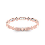 Load image into Gallery viewer, compass-point-antique-stacking-diamond-ring-in-rose-gold-FD9672B-NL-RG.jpg
