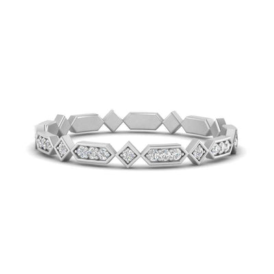 Compass Point Antique Stacking Ring
