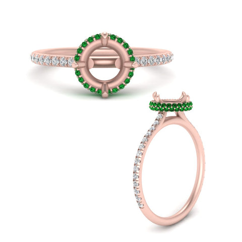 compass-point-semi-mount-under-halo-diamond-engagement-ring-with-emerald-in-rose-gold-FDENR2147SMRGEMGRANGLE3-NL-RG.
