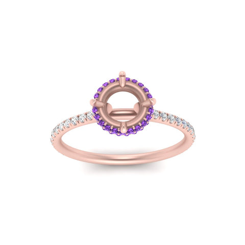 compass-point-semi-mount-under-halo-diamond-engagement-ring-with-purple-topaz-in-rose-gold-FDENR2147SMRGVITOANGLE5-NL-RG.