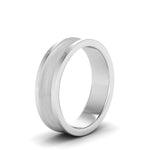 Load image into Gallery viewer, Concave Mens Wedding Ring
