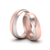 Load image into Gallery viewer, couples-diamond-2-tone-wedding-rings-in-rose-gold-FD9356B-NL-RG.jpg