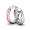 Load image into Gallery viewer, couples-diamond-2-tone-wedding-rings-in-white-gold-FD9356B-NL-WG.jpg