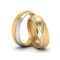 Thumbnail 2 - couples-diamond-2-tone-wedding-rings-in-yellow-gold-FD9356B-NL-YG.jpg