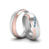 Load image into Gallery viewer, couples-diamond-2-tone-wedding-rings-with-blue-topaz-in-white-gold-FD9356BGICBLTO-NL-WG.jpg