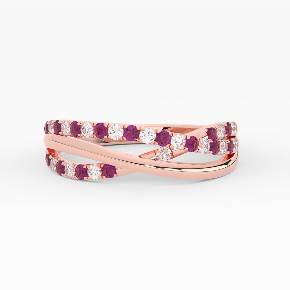 criss-cross-round-diamond-and-pink-sapphire-half-eternity-band-in-rose-gold-FD11423BGSADRPI-NL-RG