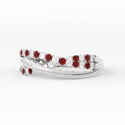 criss-cross-round-diamond-and-ruby-half-eternity-band-in-white-gold-FD11423BGRUDR-NL-WG