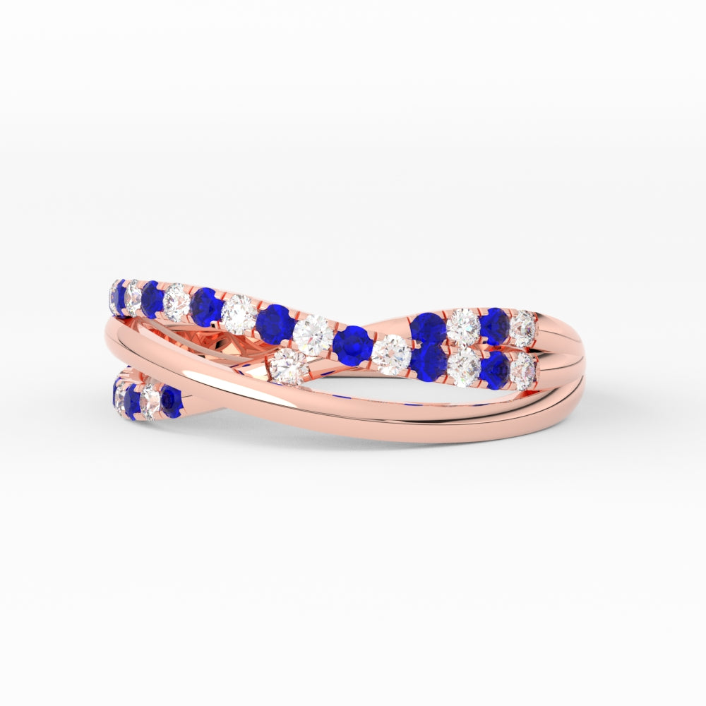 criss-cross-round-diamond-and-sapphire-half-eternity-band-in-rose-gold-FD11423BGSABL-NL-RG