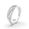 Load image into Gallery viewer, criss-cross-round-diamond-half-eternity-band-in-white-gold-FD11423B-NL-WG
