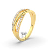 Load image into Gallery viewer, criss-cross-round-diamond-half-eternity-band-in-yellow-gold-FD11423B-NL-YG
