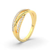Load image into Gallery viewer, criss-cross-round-diamond-half-eternity-band-in-yellow-gold-FD11423B-NL-YG
