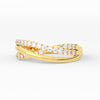 Load image into Gallery viewer, criss-cross-round-diamond-half-eternity-band-in-yellow-gold-FD11423B-NL-YG