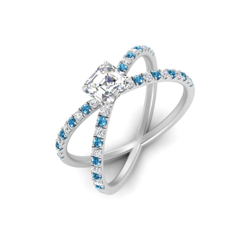 cross-band-asscher-cut-engagment-ring-with-blue-topaz-white-gold-FD9890ASRGICBLTOANGLE2-NL-WG.jpg?v=1760525698