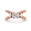 Load image into Gallery viewer, cross-band-asscher-cut-engagment-ring-with-orange-sapphire-rose-gold-FD9890ASRGSAOR-NL-RG.jpg?v=1760525697