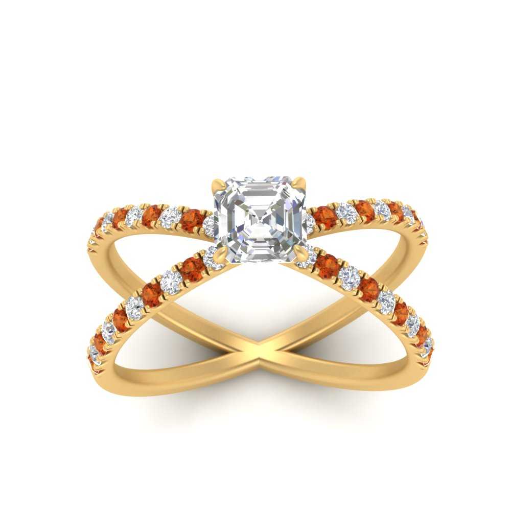cross-band-asscher-cut-engagment-ring-with-orange-sapphire-yellow-gold-FD9890ASRGSAORANGLE5-NL-YG.jpg?v=1760525697