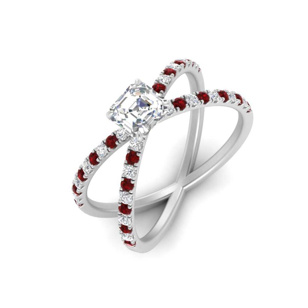 cross-band-asscher-cut-engagment-ring-with-ruby-white-gold-FD9890ASRGRUDRANGLE2-NL-WG.jpg?v=1760525697