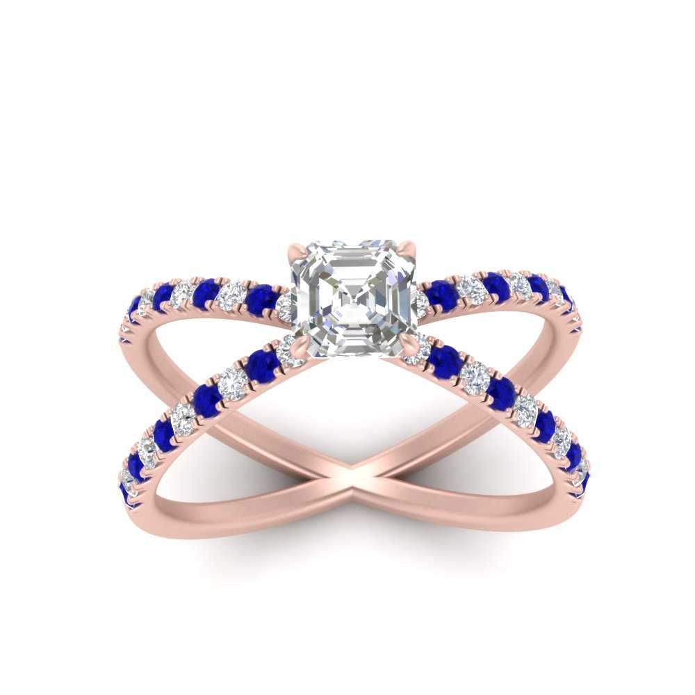 cross-band-asscher-cut-engagment-ring-with-sapphire-rose-gold-FD9890ASRGSABLANGLE5-NL-RG.jpg?v=1760525697