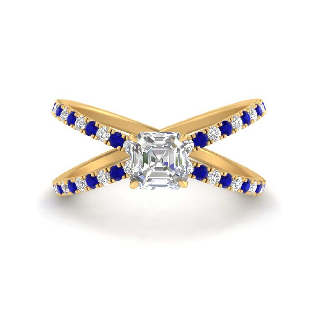 cross-band-asscher-cut-engagment-ring-with-sapphire-yellow-gold-FD9890ASRGSABL-NL-YG.jpg?v=1760525697