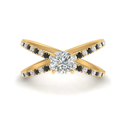 cross-band-cushion-cut-engagment-ring-with-black-diamond-yellow-gold-FD9890CURGBLACK-NL-YG.jpg?v=1760525715