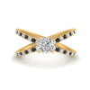 Load image into Gallery viewer, cross-band-cushion-cut-engagment-ring-with-black-diamond-yellow-gold-FD9890CURGBLACK-NL-YG_c408b0ab-2940-4a56-8702-0546093aa1a4.jpg?v=1760525946