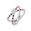 Load image into Gallery viewer, cross-band-cushion-cut-engagment-ring-with-ruby-white-gold-FD9890CURGRUDRANGLE2-NL-WG_60b5c23c-25df-4b92-aabd-715a9b2228b0.jpg?v=1760525946
