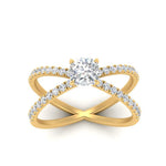 Load image into Gallery viewer, cross-band-cushion-cut-engagment-ring-yellow-gold-FD9890CURANGLE5-NL-YG.jpg?v=1760525715
