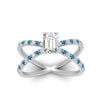 Load image into Gallery viewer, cross-band-emerald-cut-engagment-ring-with-blue-topaz-white-gold-FD9890EMRGICBLTOANGLE5-NL-WG_ffbd4248-59ee-405d-a87a-f630a5c748ef.jpg?v=1760525946