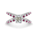 Thumbnail 22 - cross-band-emerald-cut-engagment-ring-with-pink-sapphire-white-gold-FD9890EMRGSADRPI-NL-WG.jpg?v=1760525731