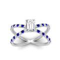 Thumbnail 14 - cross-band-emerald-cut-engagment-ring-with-sapphire-white-gold-FD9890EMRGSABLANGLE5-NL-WG.jpg?v=1760525731