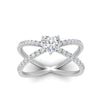 Load image into Gallery viewer, cross-band-heart-shaped-engagment-ring-white-gold-FD9890HTRANGLE5-NL-WG.jpg?v=1760525746