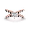 Load image into Gallery viewer, cross-band-heart-shaped-engagment-ring-with-black-diamond-rose-gold-FD9890HTRGBLACK-NL-RG.jpg?v=1760525747