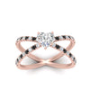 Load image into Gallery viewer, cross-band-heart-shaped-engagment-ring-with-black-diamond-rose-gold-FD9890HTRGBLACKANGLE5-NL-RG.jpg?v=1760525746
