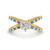 Load image into Gallery viewer, cross-band-heart-shaped-engagment-ring-with-blue-topaz-yellow-gold-FD9890HTRGICBLTO-NL-YG.jpg?v=1760525747