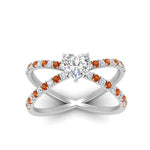 Load image into Gallery viewer, cross-band-heart-shaped-engagment-ring-with-orange-sapphire-white-gold-FD9890HTRGSAORANGLE5-NL-WG_504e8e0a-6871-41ef-91d9-2e67e797250c.jpg?v=1760525889
