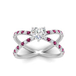 Load image into Gallery viewer, cross-band-heart-shaped-engagment-ring-with-pink-sapphire-white-gold-FD9890HTRGSADRPIANGLE5-NL-WG_296022a5-f9be-4701-abb7-f5545df36e40.jpg?v=1760525889
