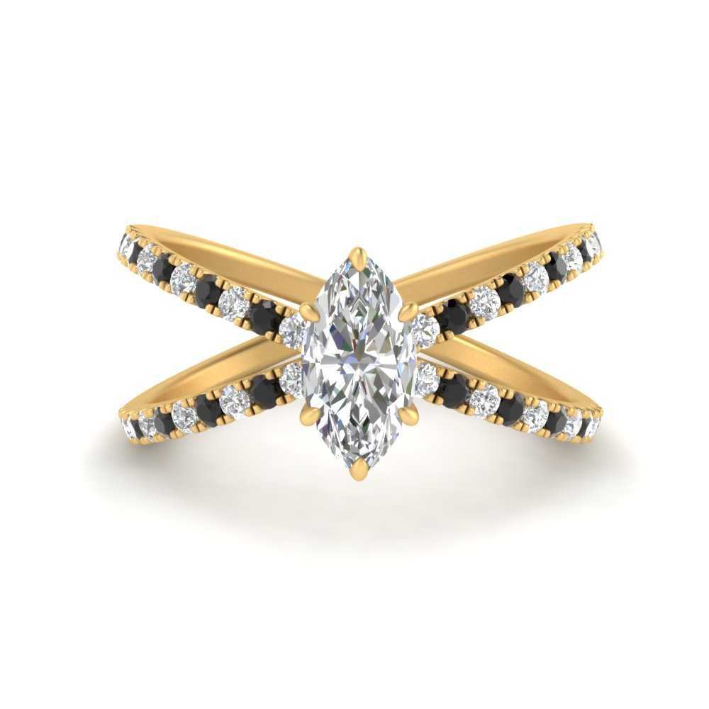cross-band-marquise-cut-engagment-ring-with-black-diamond-yellow-gold-FD9890MQRGBLACK-NL-YG.jpg?v=1760525764