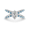 Load image into Gallery viewer, cross-band-marquise-cut-engagment-ring-with-blue-topaz-white-gold-FD9890MQRGICBLTO-NL-WG_cadceaf9-f46b-496e-8624-65ab351855cc.jpg?v=1760525898