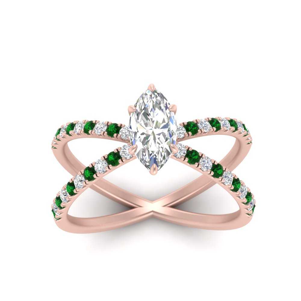 cross-band-marquise-cut-engagment-ring-with-emerald-rose-gold-FD9890MQRGEMGRANGLE5-NL-RG.jpg?v=1760525763
