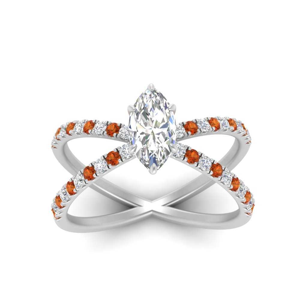 cross-band-marquise-cut-engagment-ring-with-orange-sapphire-white-gold-FD9890MQRGSAORANGLE5-NL-WG.jpg?v=1760525763