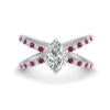 Load image into Gallery viewer, cross-band-marquise-cut-engagment-ring-with-pink-sapphire-white-gold-FD9890MQRGSADRPI-NL-WG_943952a0-5eed-4bf4-bd92-57e54f05f1cb.jpg?v=1760525898