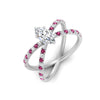 Load image into Gallery viewer, cross-band-marquise-cut-engagment-ring-with-pink-sapphire-white-gold-FD9890MQRGSADRPIANGLE2-NL-WG_ee7beeee-876f-48d7-b768-bd10d186a50c.jpg?v=1760525898